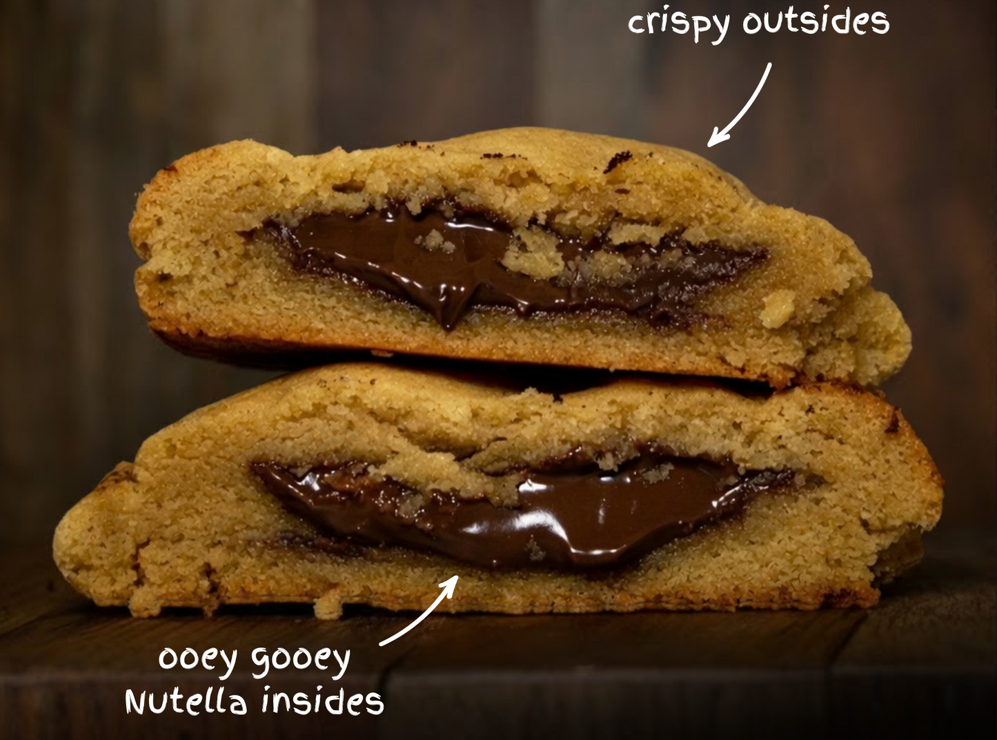 Nutella Stuffed Cookie